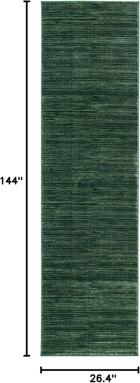image:imageSAFAVIEH Area Rug 8x10 Vision Collection Large Ivory Modern Ombre Design NonShedding amp Easy to Clean Ideal for Living Room Bedroom Dining Space VSN606JDark Green