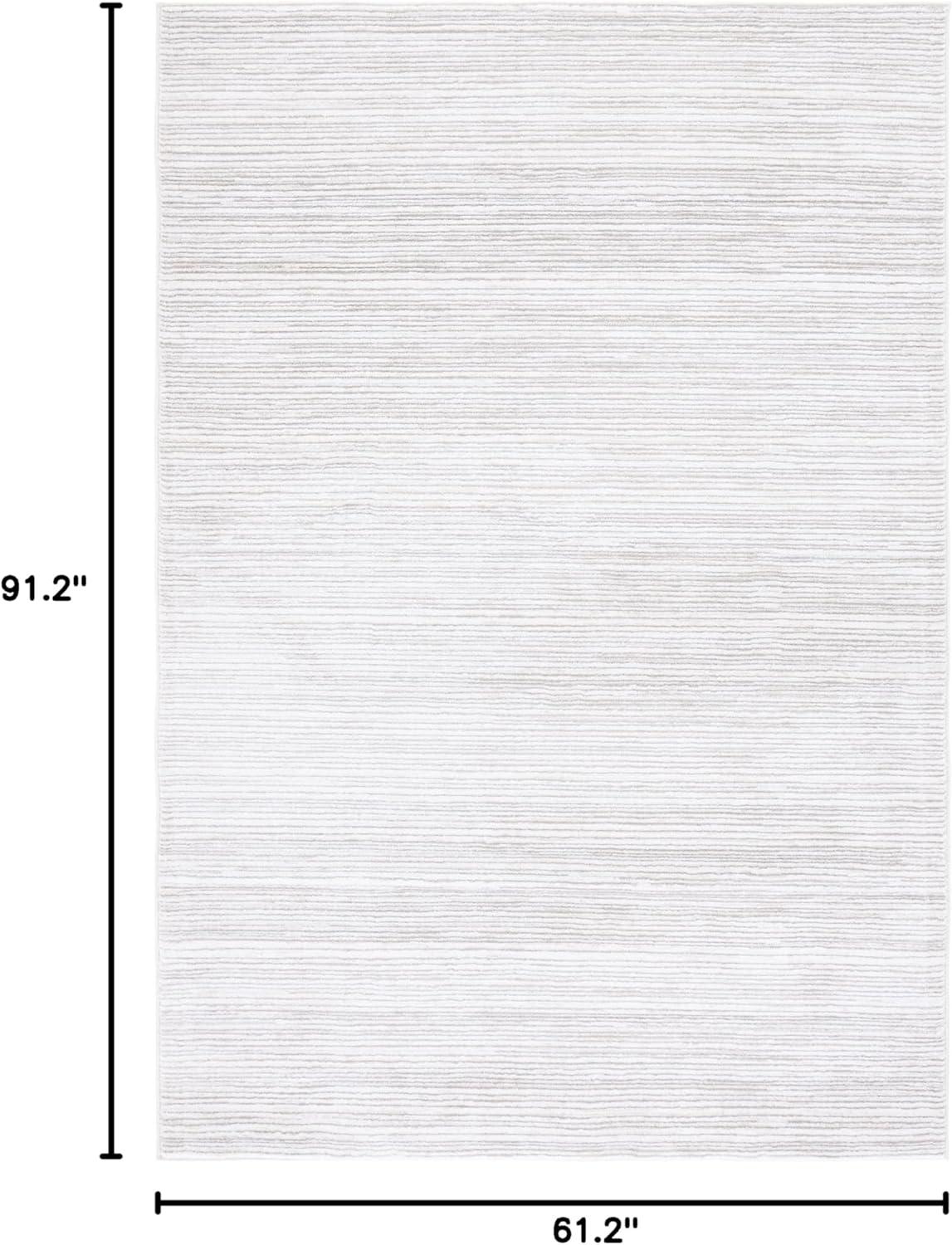 image:imageSAFAVIEH Area Rug 8x10 Vision Collection Large Ivory Modern Ombre Design NonShedding amp Easy to Clean Ideal for Living Room Bedroom Dining Space VSN606JIvory Grey
