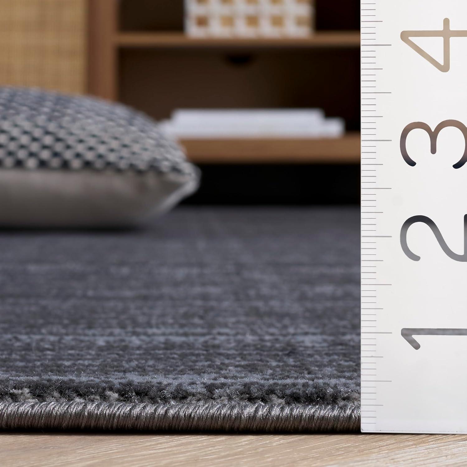 image:imageSAFAVIEH Area Rug 8x10 Vision Collection Large Ivory Modern Ombre Design NonShedding amp Easy to Clean Ideal for Living Room Bedroom Dining Space VSN606JGrey