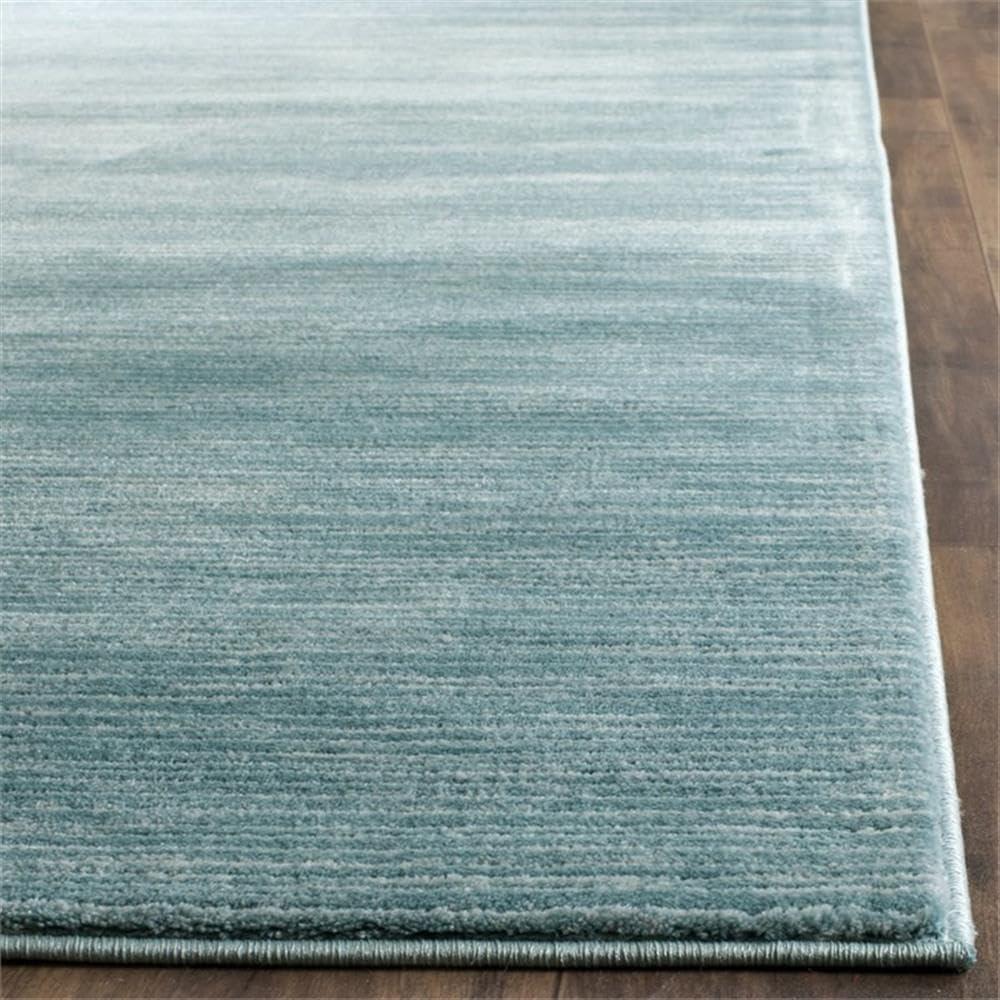 image:imageSAFAVIEH Area Rug 8x10 Vision Collection Large Ivory Modern Ombre Design NonShedding amp Easy to Clean Ideal for Living Room Bedroom Dining Space VSN606JAqua