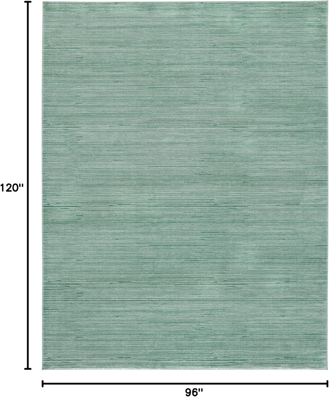 image:imageSAFAVIEH Area Rug 8x10 Vision Collection Large Ivory Modern Ombre Design NonShedding amp Easy to Clean Ideal for Living Room Bedroom Dining Space VSN606JLight Green