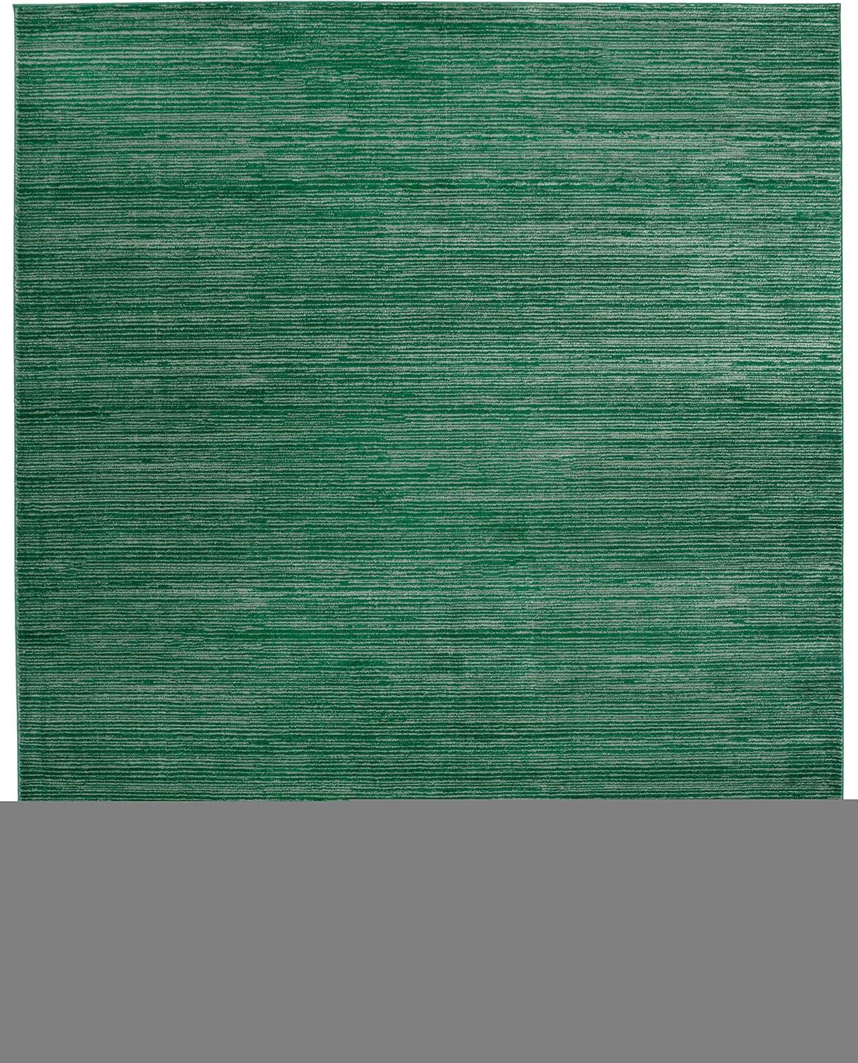 image:imageSAFAVIEH Area Rug 8x10 Vision Collection Large Ivory Modern Ombre Design NonShedding amp Easy to Clean Ideal for Living Room Bedroom Dining Space VSN606JDark Green