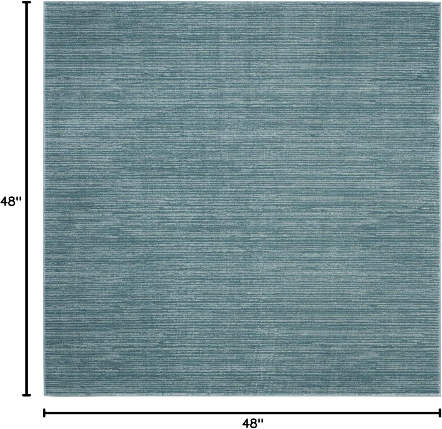 image:imageSAFAVIEH Area Rug 8x10 Vision Collection Large Ivory Modern Ombre Design NonShedding amp Easy to Clean Ideal for Living Room Bedroom Dining Space VSN606JAqua