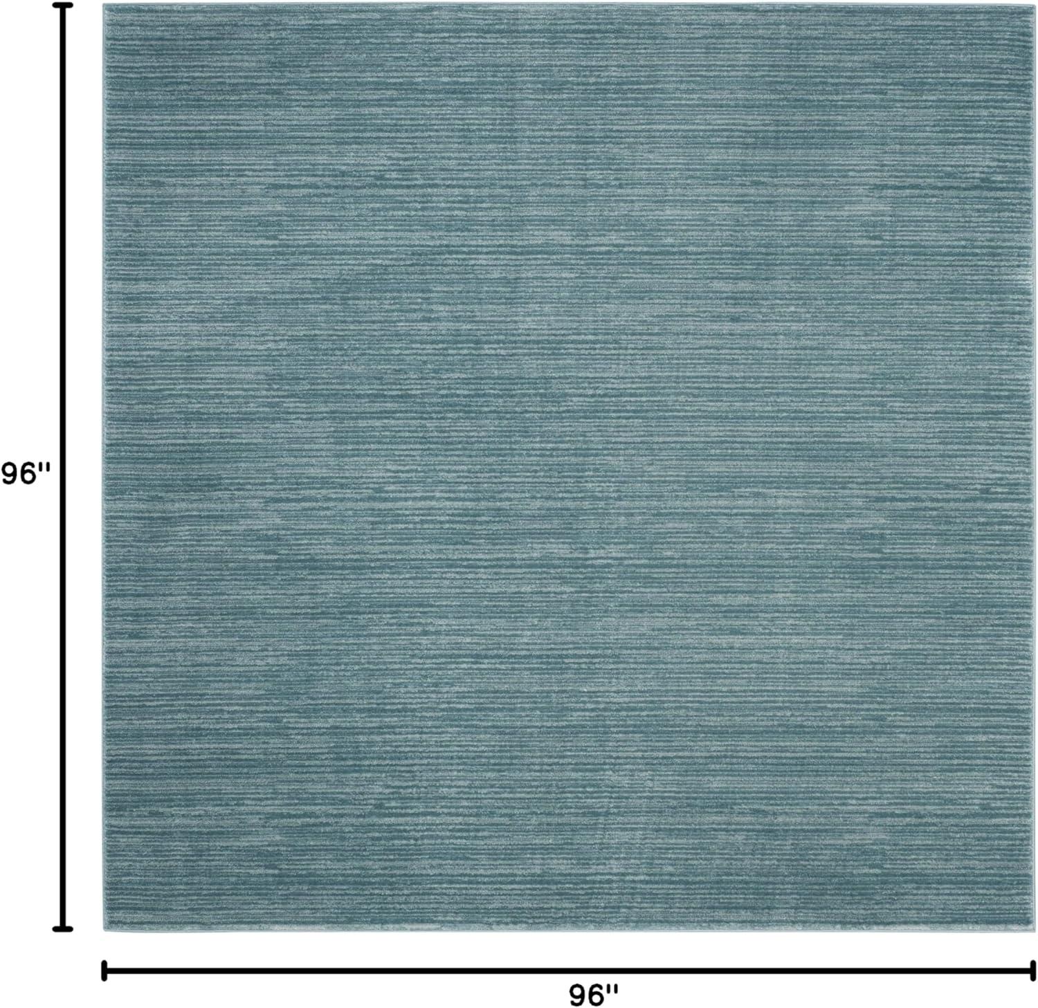 image:imageSAFAVIEH Area Rug 8x10 Vision Collection Large Ivory Modern Ombre Design NonShedding amp Easy to Clean Ideal for Living Room Bedroom Dining Space VSN606JAqua