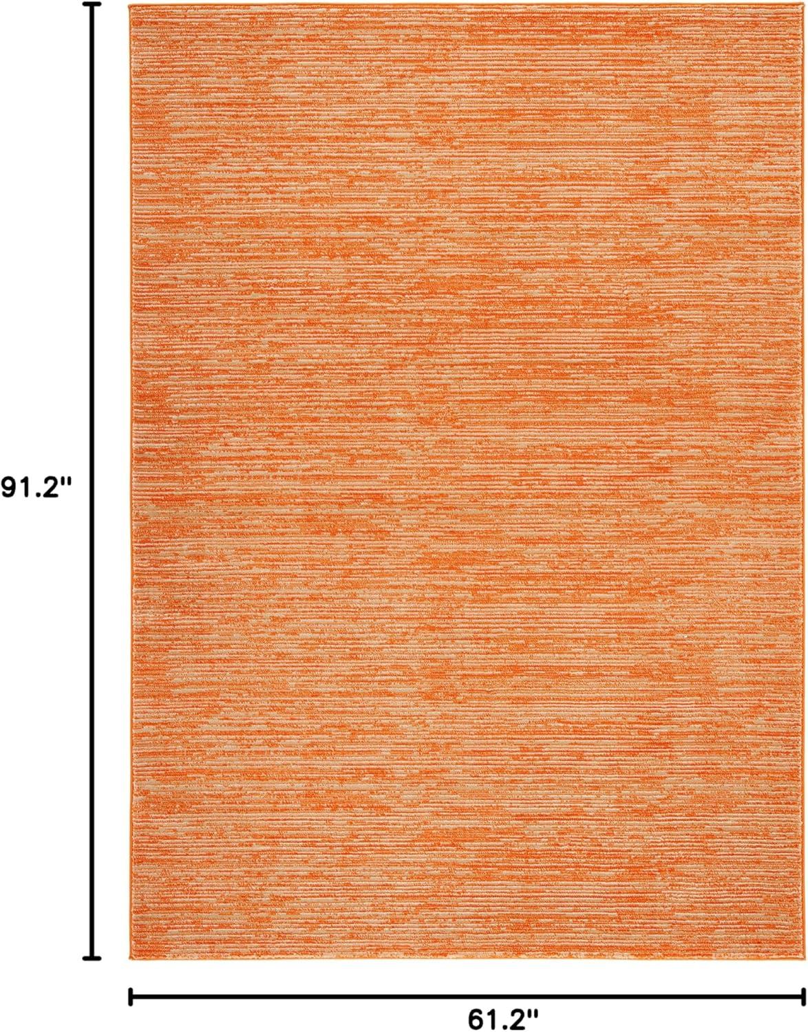 image:imageSAFAVIEH Area Rug 8x10 Vision Collection Large Ivory Modern Ombre Design NonShedding amp Easy to Clean Ideal for Living Room Bedroom Dining Space VSN606JOrange