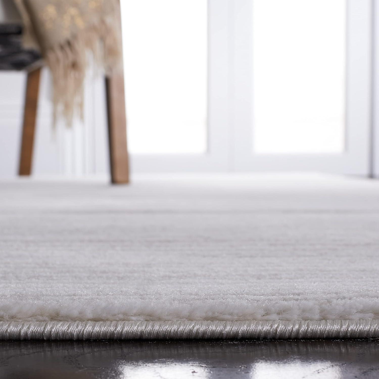 image:imageSAFAVIEH Area Rug 8x10 Vision Collection Large Ivory Modern Ombre Design NonShedding amp Easy to Clean Ideal for Living Room Bedroom Dining Space VSN606JIvory Grey