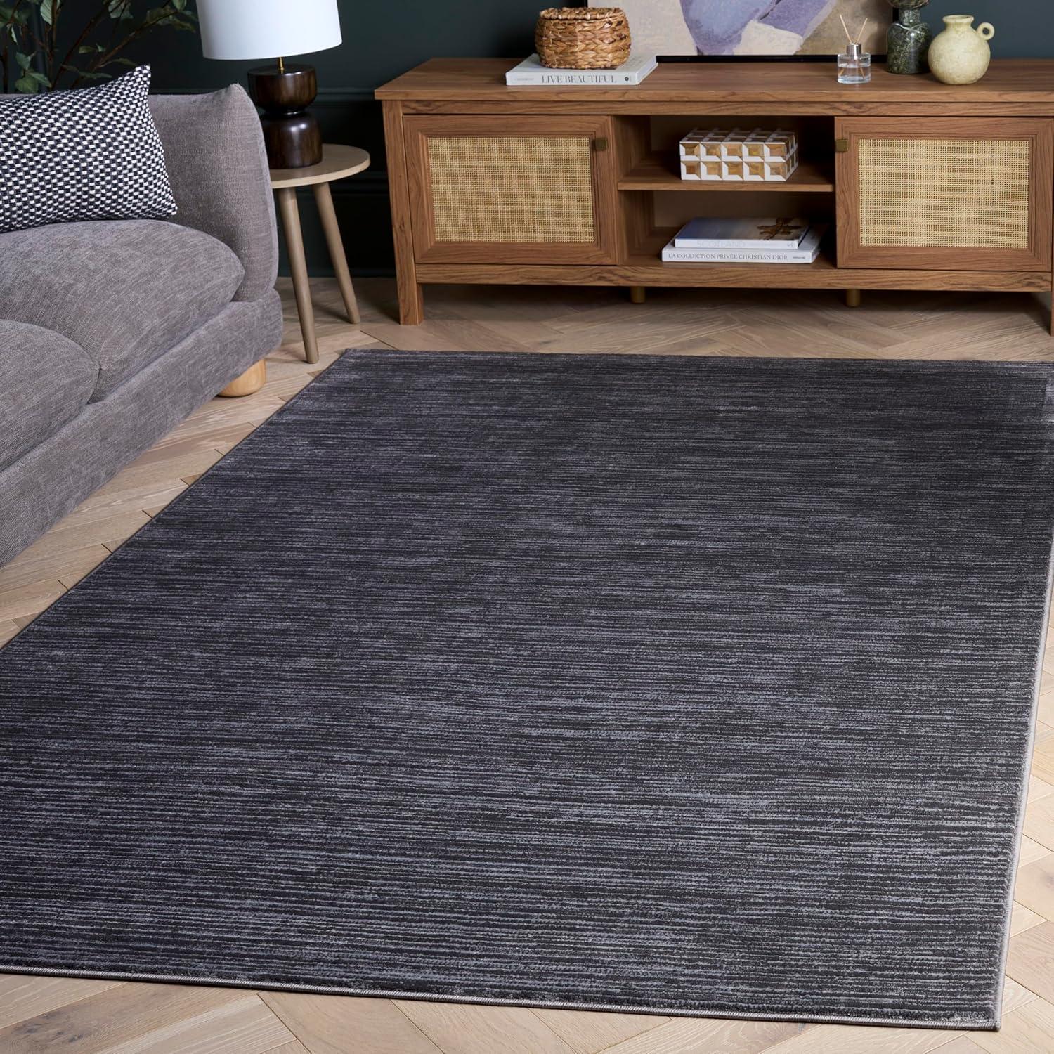 image:imageSAFAVIEH Area Rug 8x10 Vision Collection Large Ivory Modern Ombre Design NonShedding amp Easy to Clean Ideal for Living Room Bedroom Dining Space VSN606JGrey