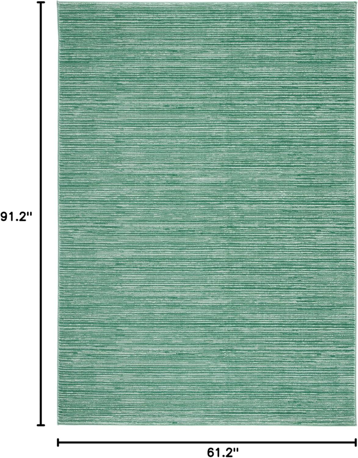 image:imageSAFAVIEH Area Rug 8x10 Vision Collection Large Ivory Modern Ombre Design NonShedding amp Easy to Clean Ideal for Living Room Bedroom Dining Space VSN606JLight Green