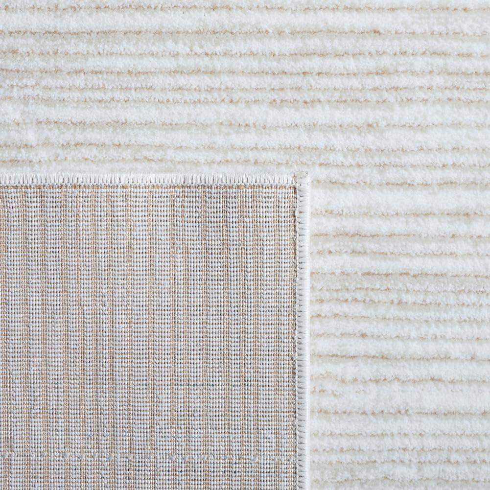 image:imageSAFAVIEH Area Rug 8x10 Vision Collection Large Ivory Modern Ombre Design NonShedding amp Easy to Clean Ideal for Living Room Bedroom Dining Space VSN606JIvory