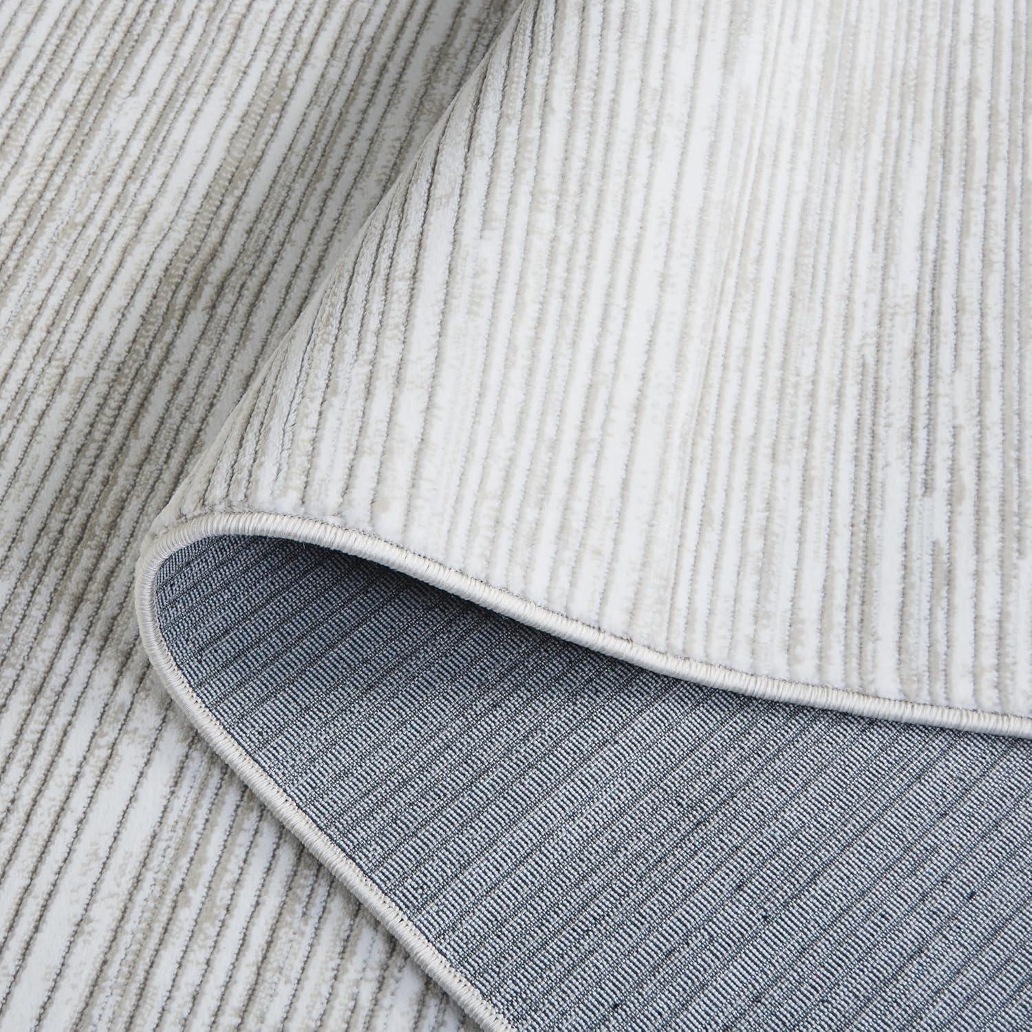 image:imageSAFAVIEH Area Rug 8x10 Vision Collection Large Ivory Modern Ombre Design NonShedding amp Easy to Clean Ideal for Living Room Bedroom Dining Space VSN606JIvory Grey