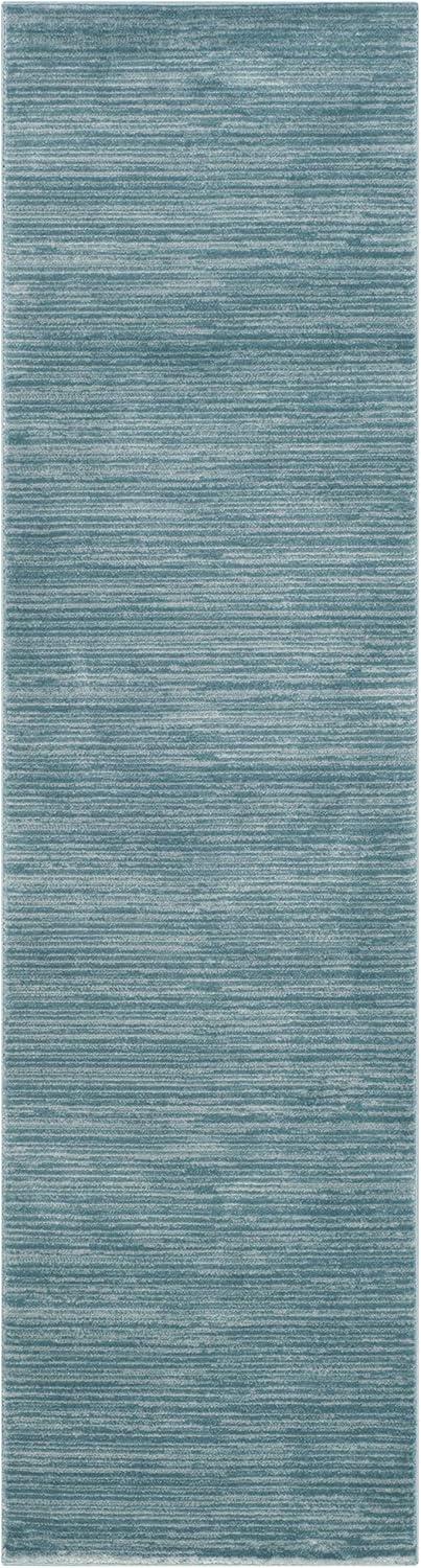 image:imageSAFAVIEH Area Rug 8x10 Vision Collection Large Ivory Modern Ombre Design NonShedding amp Easy to Clean Ideal for Living Room Bedroom Dining Space VSN606JAqua