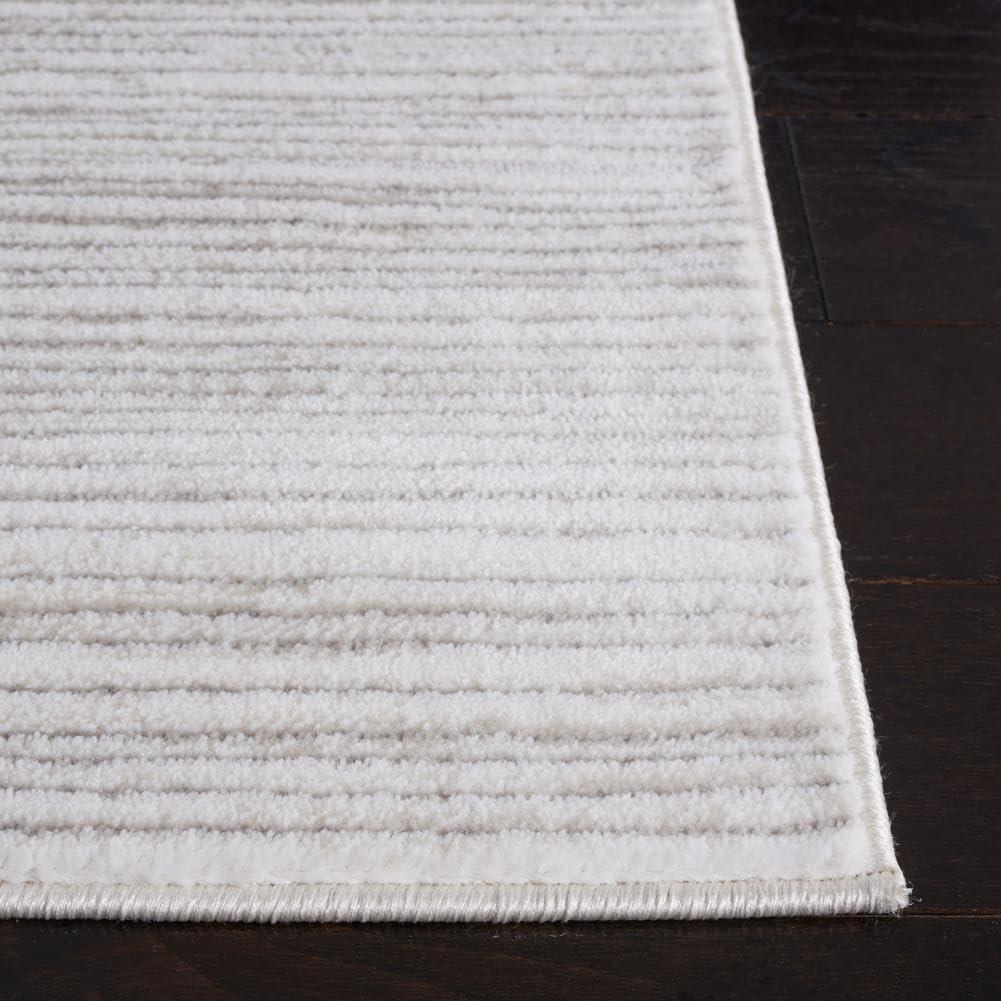 image:imageSAFAVIEH Area Rug 8x10 Vision Collection Large Ivory Modern Ombre Design NonShedding amp Easy to Clean Ideal for Living Room Bedroom Dining Space VSN606JIvory Grey