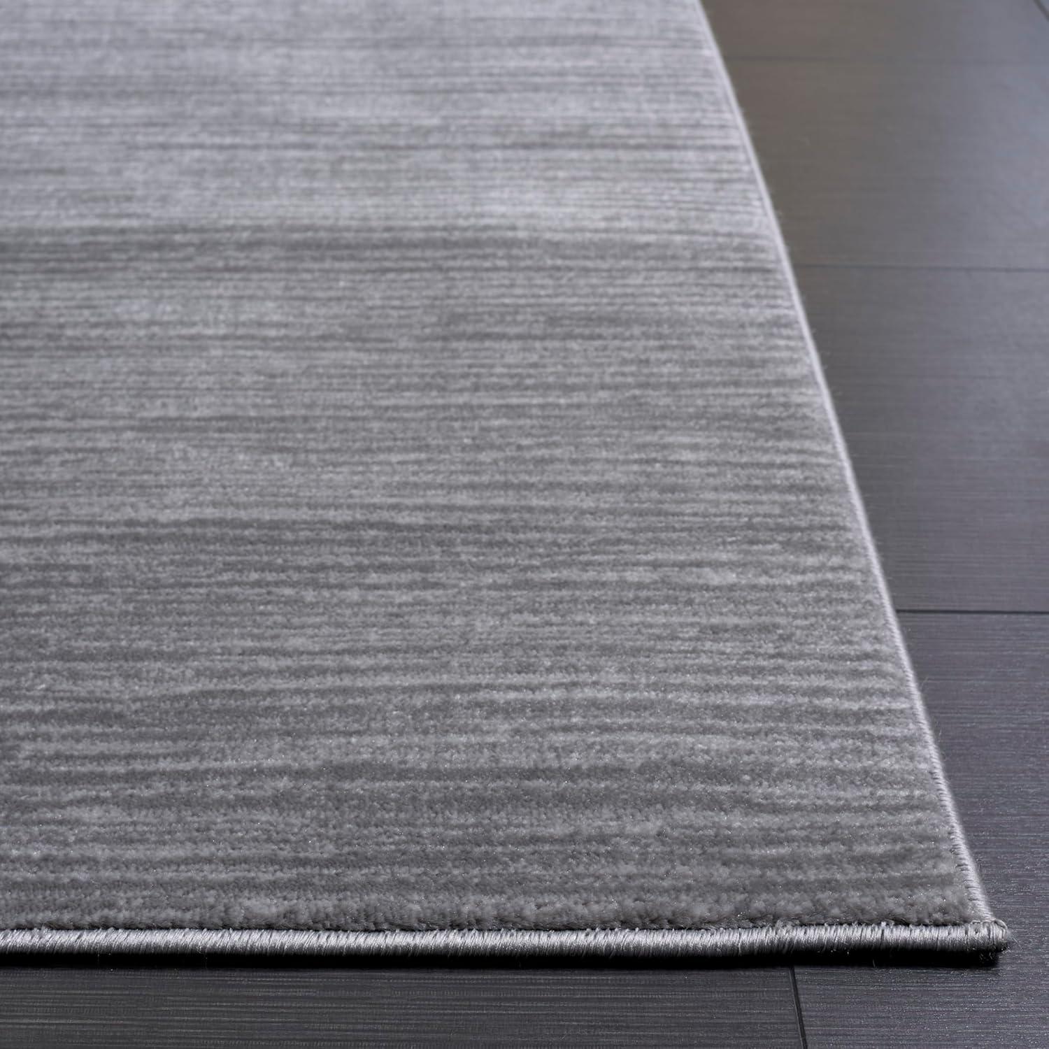 image:imageSAFAVIEH Area Rug 8x10 Vision Collection Large Ivory Modern Ombre Design NonShedding amp Easy to Clean Ideal for Living Room Bedroom Dining Space VSN606JSilver