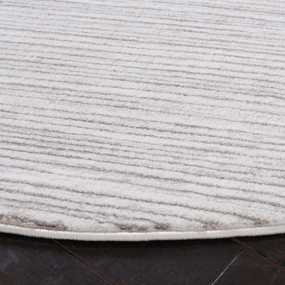 image:imageSAFAVIEH Area Rug 8x10 Vision Collection Large Ivory Modern Ombre Design NonShedding amp Easy to Clean Ideal for Living Room Bedroom Dining Space VSN606JIvory Grey