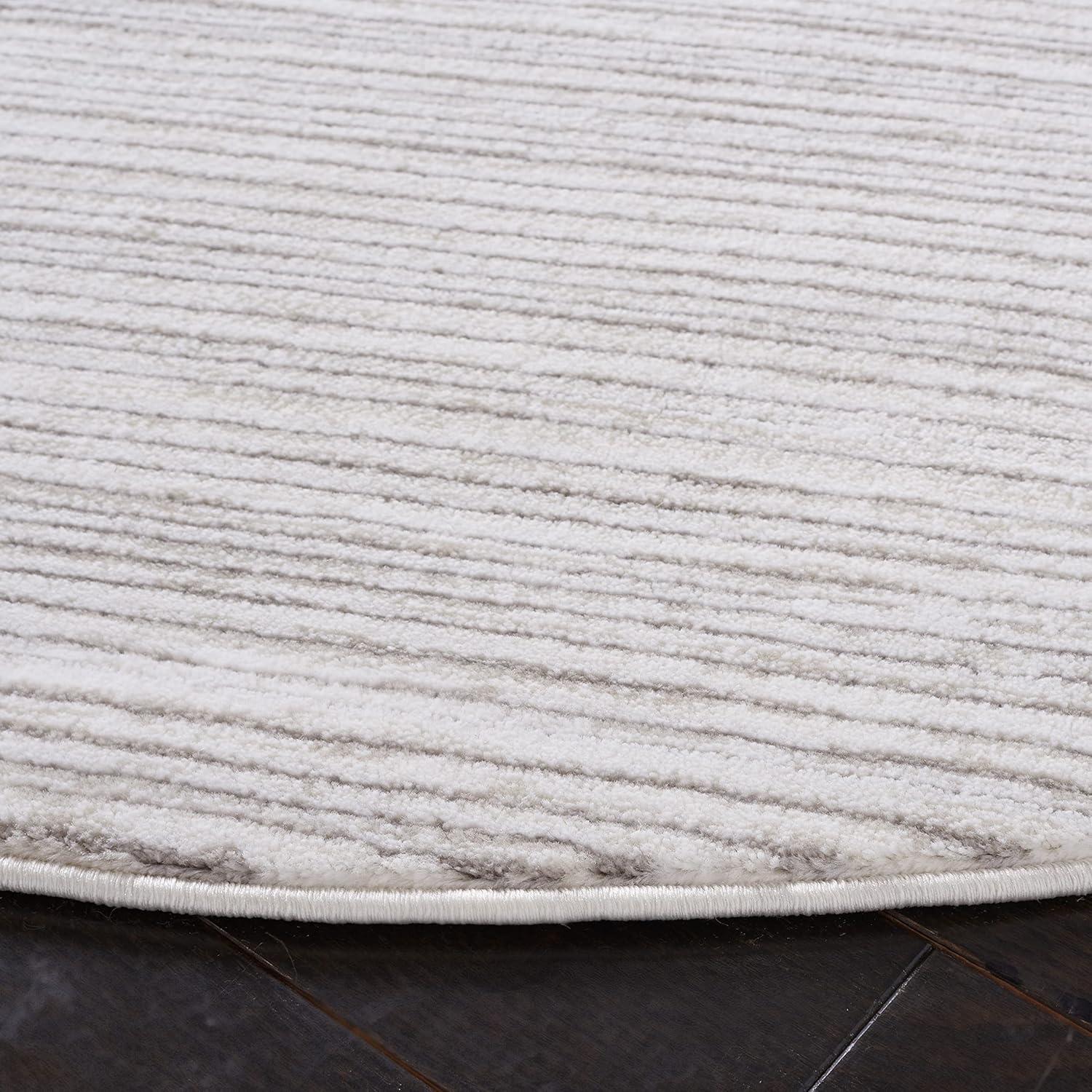 image:imageSAFAVIEH Area Rug 8x10 Vision Collection Large Ivory Modern Ombre Design NonShedding amp Easy to Clean Ideal for Living Room Bedroom Dining Space VSN606JIvory Grey