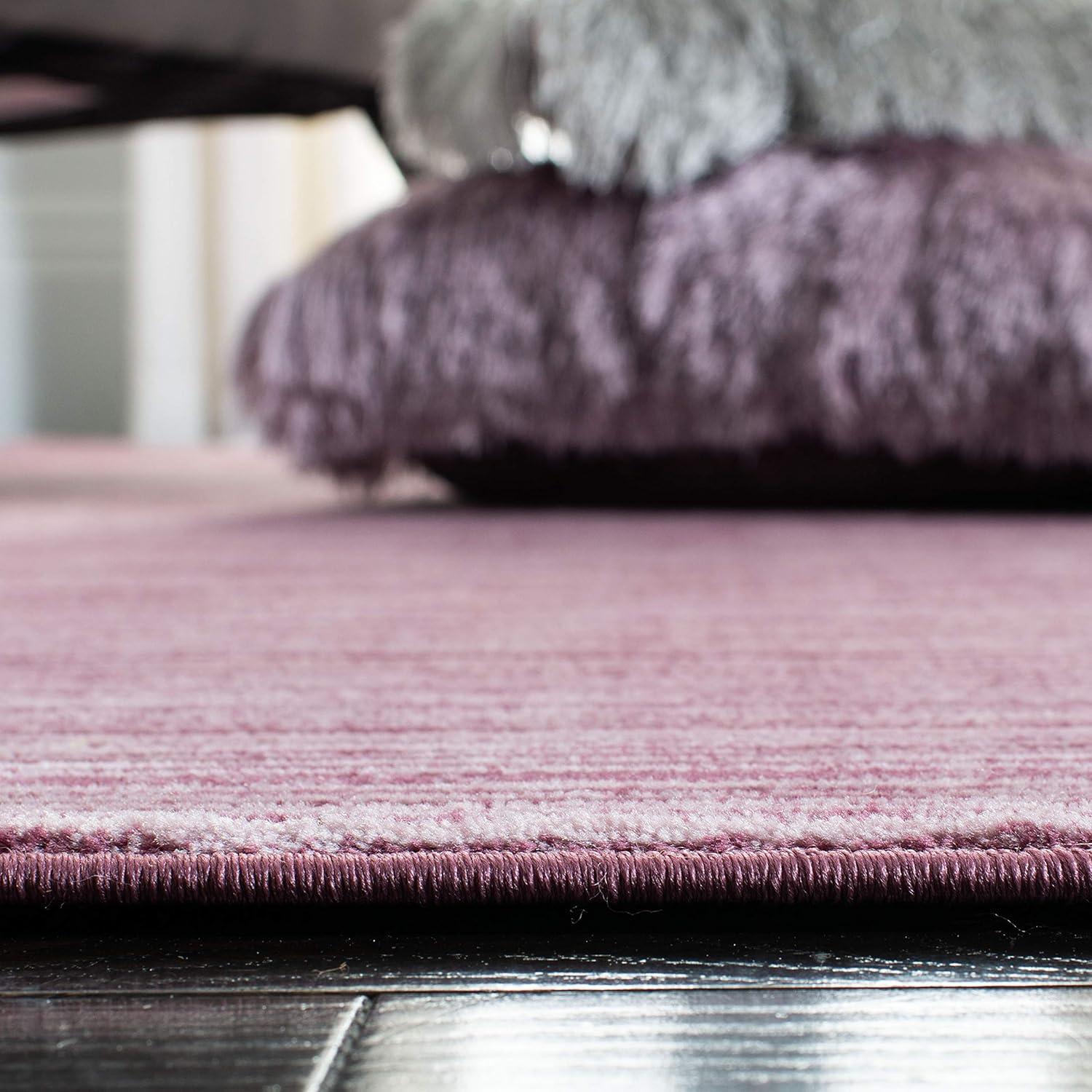 image:imageSAFAVIEH Area Rug 8x10 Vision Collection Large Ivory Modern Ombre Design NonShedding amp Easy to Clean Ideal for Living Room Bedroom Dining Space VSN606JGrape