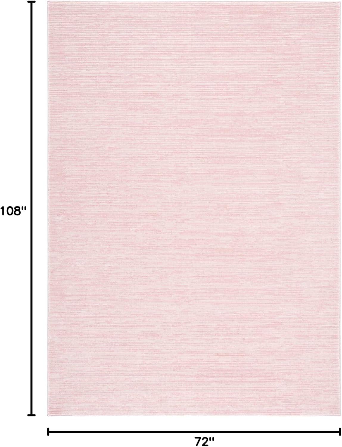 image:imageSAFAVIEH Area Rug 8x10 Vision Collection Large Ivory Modern Ombre Design NonShedding amp Easy to Clean Ideal for Living Room Bedroom Dining Space VSN606JPink