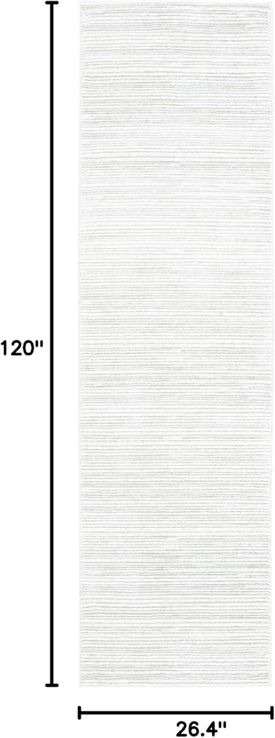 image:imageSAFAVIEH Area Rug 8x10 Vision Collection Large Ivory Modern Ombre Design NonShedding amp Easy to Clean Ideal for Living Room Bedroom Dining Space VSN606JIvory Grey
