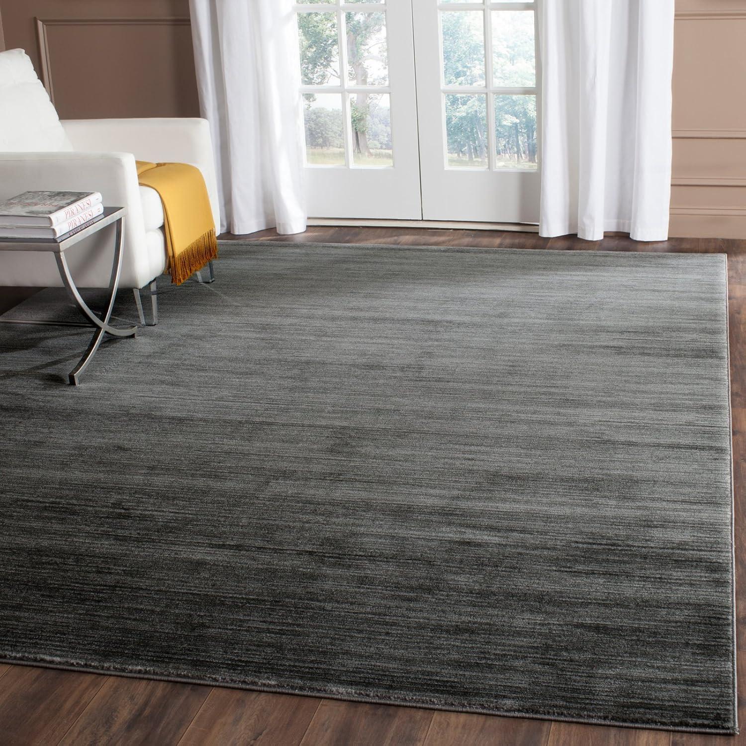 image:imageSAFAVIEH Area Rug 8x10 Vision Collection Large Ivory Modern Ombre Design NonShedding amp Easy to Clean Ideal for Living Room Bedroom Dining Space VSN606JAqua
