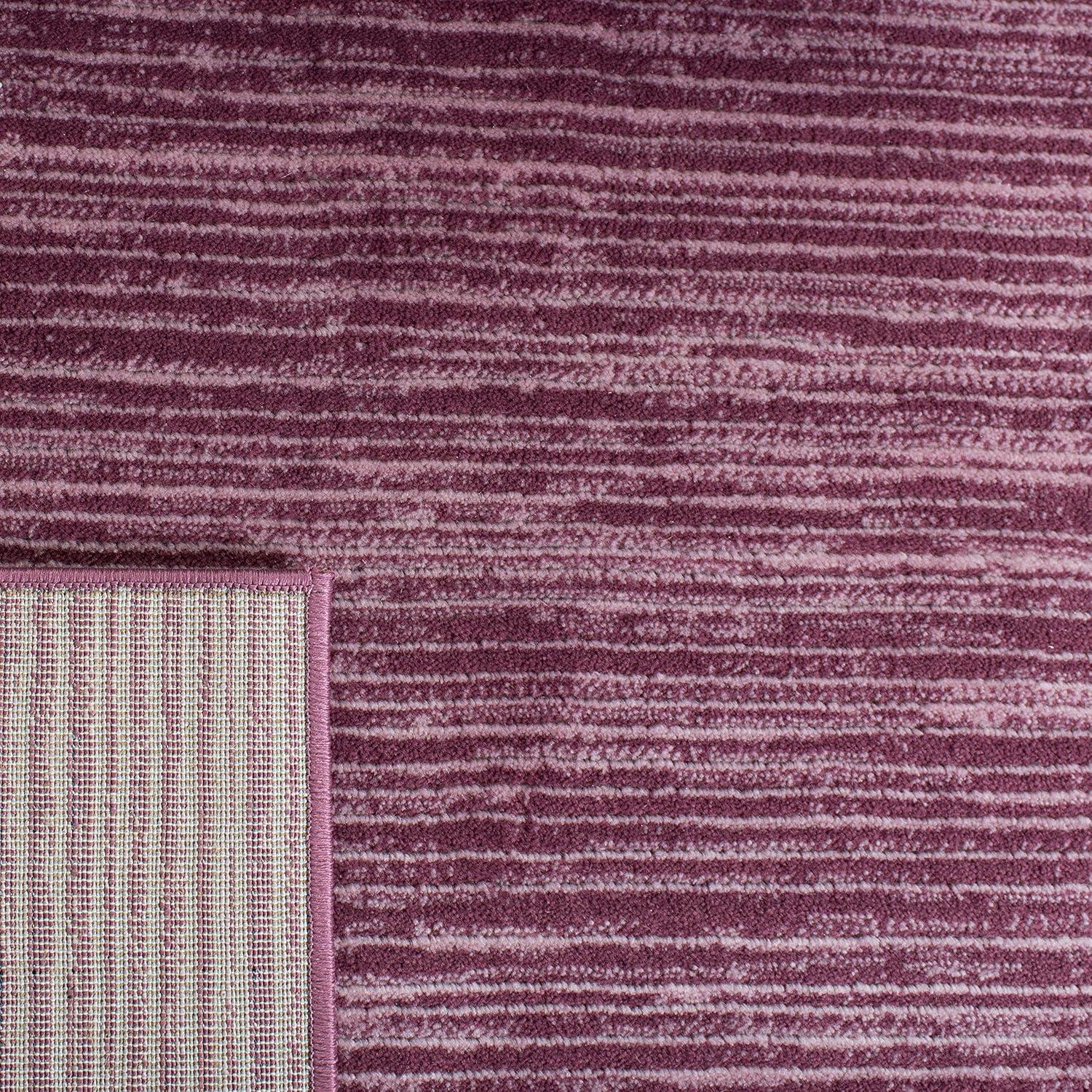 image:imageSAFAVIEH Area Rug 8x10 Vision Collection Large Ivory Modern Ombre Design NonShedding amp Easy to Clean Ideal for Living Room Bedroom Dining Space VSN606JGrape