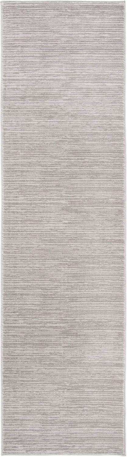 image:imageSAFAVIEH Area Rug 8x10 Vision Collection Large Ivory Modern Ombre Design NonShedding amp Easy to Clean Ideal for Living Room Bedroom Dining Space VSN606JSilver