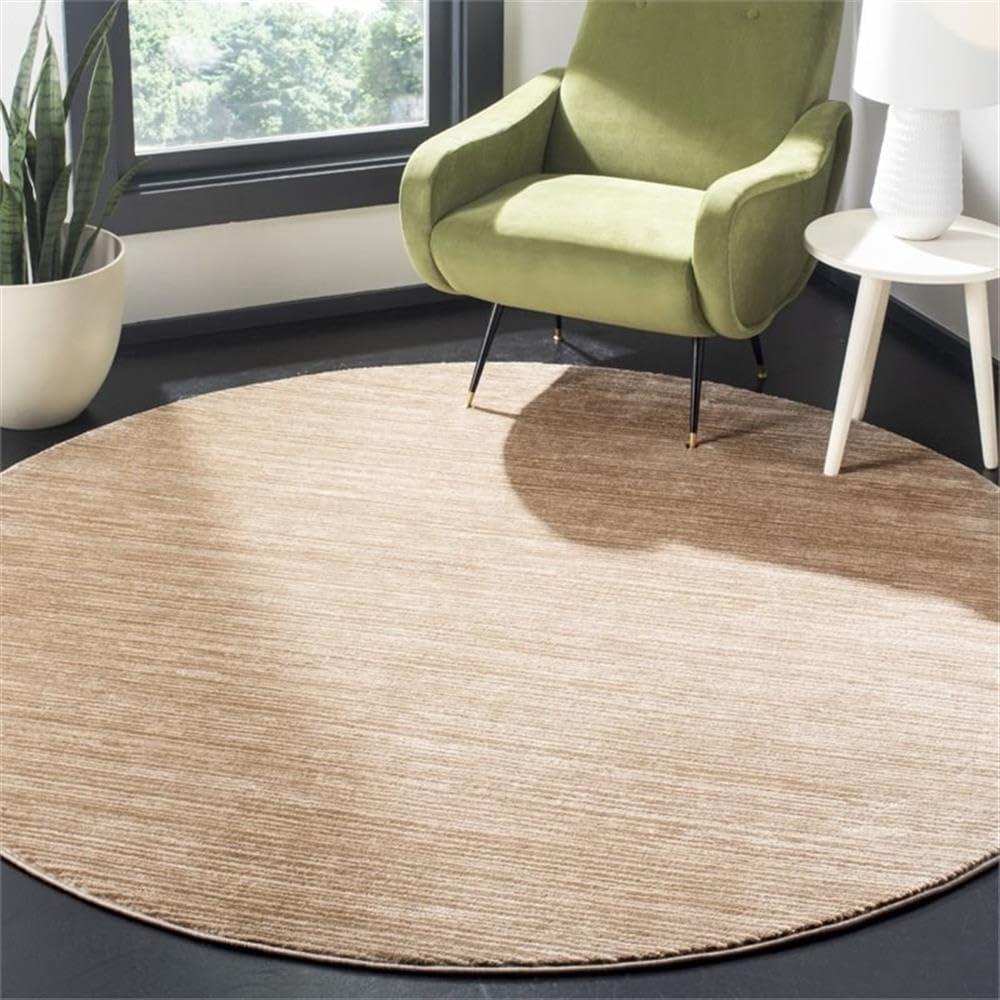 image:imageSAFAVIEH Area Rug 8x10 Vision Collection Large Ivory Modern Ombre Design NonShedding amp Easy to Clean Ideal for Living Room Bedroom Dining Space VSN606JLight Brown