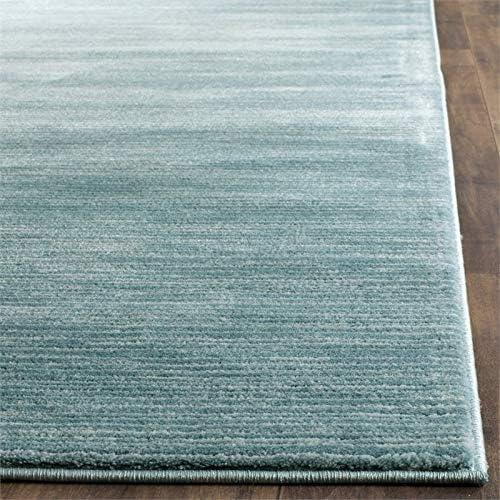 image:imageSAFAVIEH Area Rug 8x10 Vision Collection Large Ivory Modern Ombre Design NonShedding amp Easy to Clean Ideal for Living Room Bedroom Dining Space VSN606JAqua