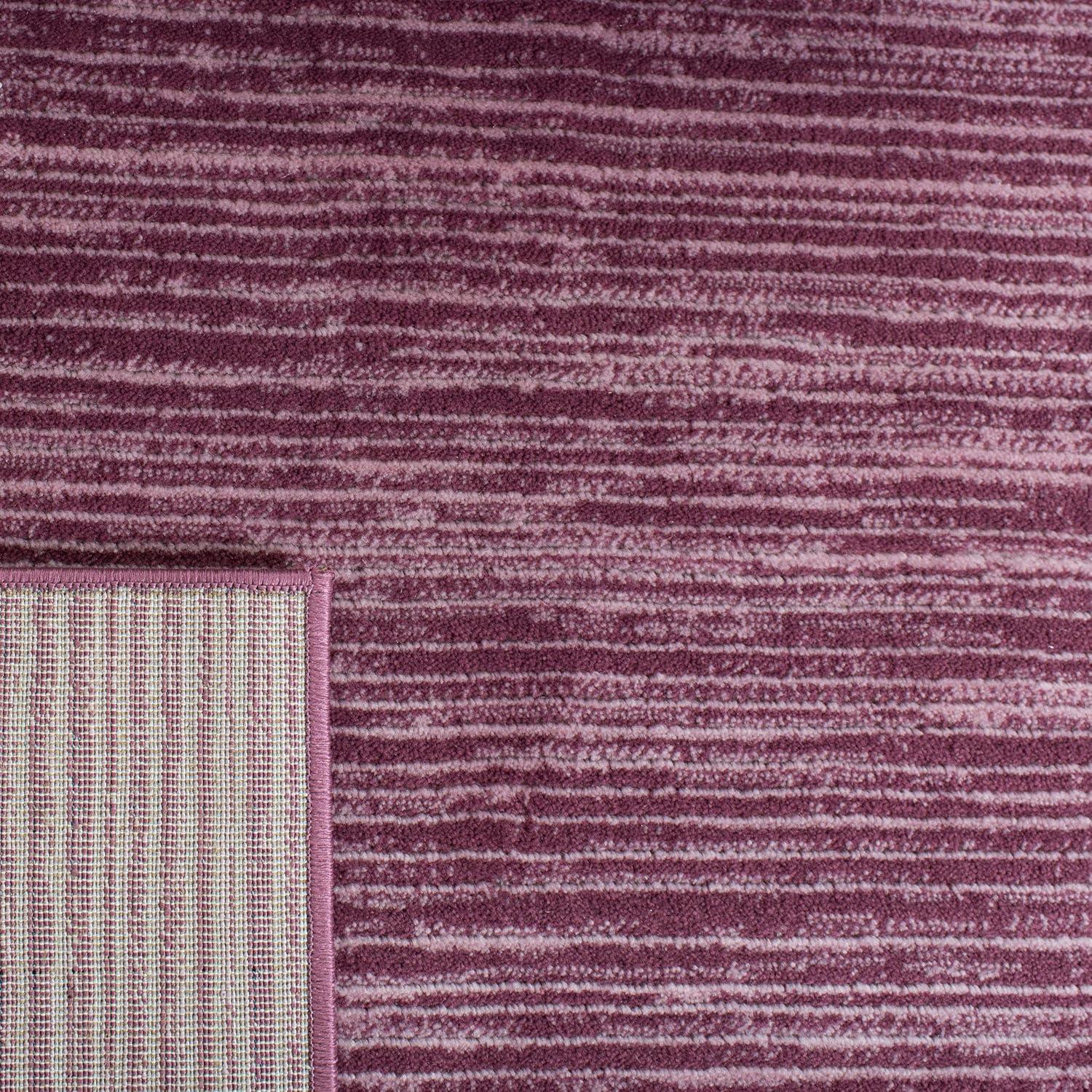 image:imageSAFAVIEH Area Rug 8x10 Vision Collection Large Ivory Modern Ombre Design NonShedding amp Easy to Clean Ideal for Living Room Bedroom Dining Space VSN606JGrape