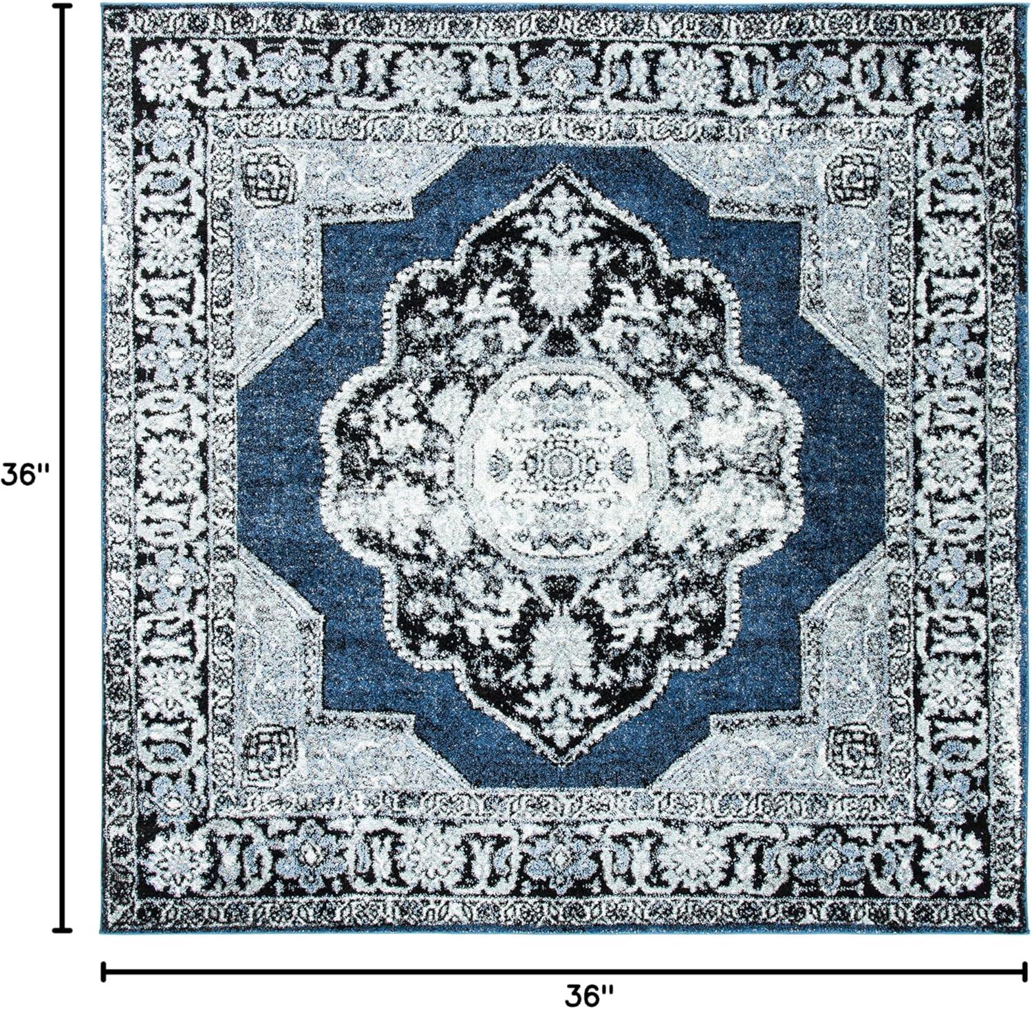 image:imageSAFAVIEH Vintage Hamadan Collection Area Rug 8 x 10 Red amp Multi Oriental Traditional Persian Design NonShedding amp Easy Care Ideal for High Traffic Areas in Living Room Bedroom VTH219ABlueGrey