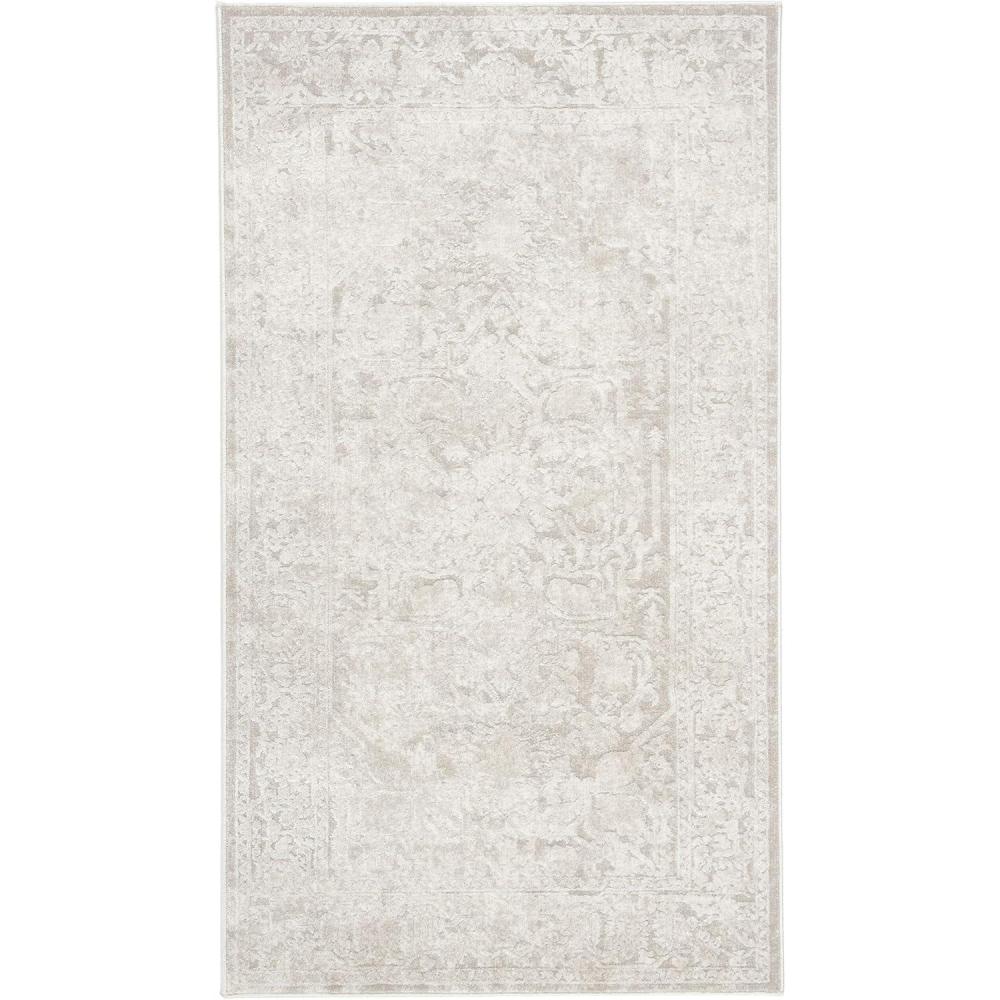 image:imageSAFAVIEH Area Rug 8x10 Reflection Collection Large Light Grey amp Cream NonShedding amp Easy Cleaning Ideal for Living Room Bedroom Dining Space RFT665CCremeIvory
