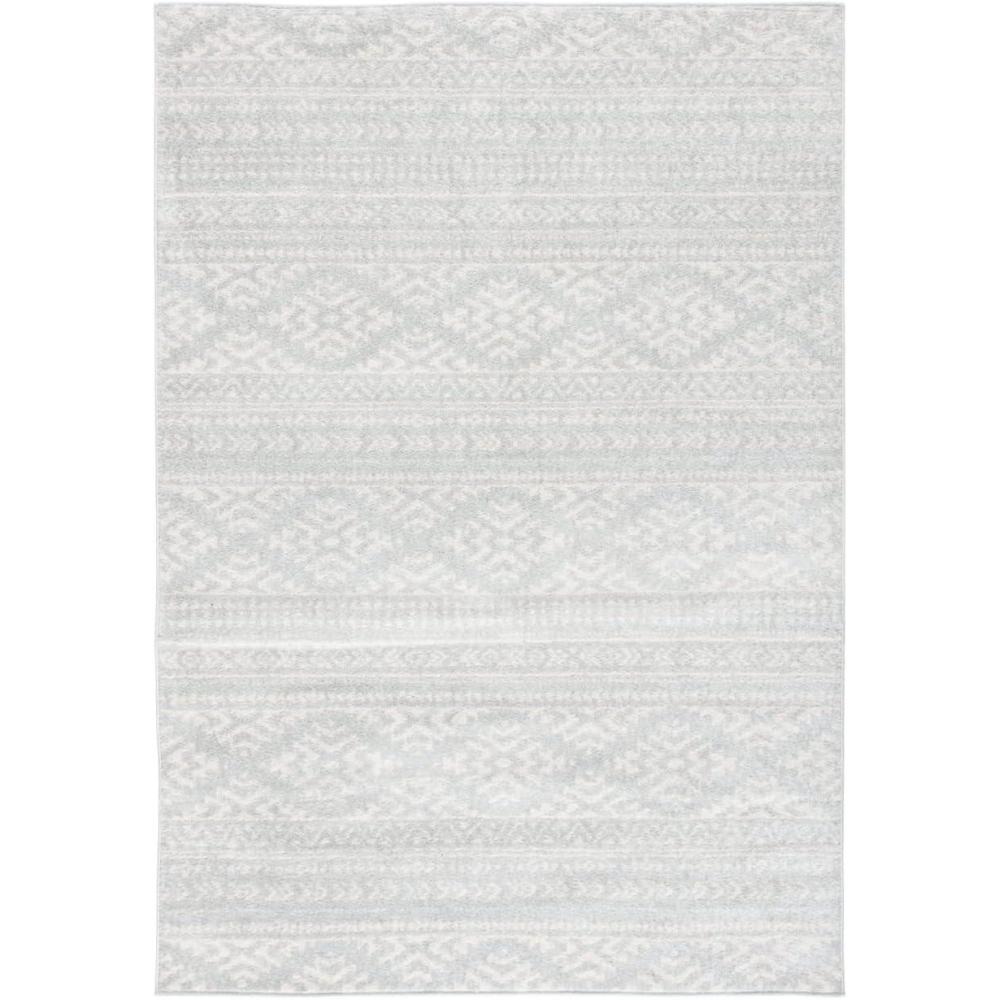 image:imageSAFAVIEH Area Rug 8x10 Tulum Collection Large Ivory amp Navy Moroccan Boho Tribal Design NonShedding amp Easy to Clean Ideal for Living Room Bedroom Dining Space TUL272DLight GreyIvory