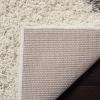 SAFAVIEH Area Rug 8×10 – Dallas Shag Collection – Large – Ivory & Beige, Trellis Pattern, Non-Shedding & Easy Cleaning, Plush Thick Pile, Ideal for Living Room, Bedroom, Dining Space (SGD257B)(Ivory/Grey)