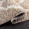 SAFAVIEH Area Rug 8×10 – Dallas Shag Collection – Large – Ivory & Beige, Trellis Pattern, Non-Shedding & Easy Cleaning, Plush Thick Pile, Ideal for Living Room, Bedroom, Dining Space (SGD257B)(Beige/Ivory)