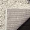 SAFAVIEH Area Rug 8×10 – Dallas Shag Collection – Large – Ivory & Beige, Trellis Pattern, Non-Shedding & Easy Cleaning, Plush Thick Pile, Ideal for Living Room, Bedroom, Dining Space (SGD257B)(Ivory/Grey)