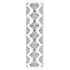 SAFAVIEH Area Rug 8×10 – Moroccan Tassel Shag Collection – Large – Ivory & Brown, Boho Design, Non-Shedding & Easy Cleaning, Plush Pile, Ideal for Living Room, Bedroom, Dining Space (MTS652A)(Dark Grey/Ivory)