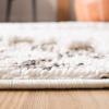 SAFAVIEH Area Rug 8×10 – Moroccan Tassel Shag Collection – Large – Ivory & Brown, Boho Design, Non-Shedding & Easy Cleaning, Plush Pile, Ideal for Living Room, Bedroom, Dining Space (MTS652A)(Ivory/Brown)