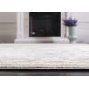 SAFAVIEH Area Rug 8×10 – Reflection Collection – Large – Light Grey & Cream, Non-Shedding & Easy Cleaning, Ideal for Living Room, Bedroom, Dining Space (RFT665C)(Beige/Cream)