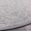 SAFAVIEH Area Rug 8×10 – Reflection Collection – Large – Light Grey & Cream, Non-Shedding & Easy Cleaning, Ideal for Living Room, Bedroom, Dining Space (RFT665C)(Light Grey/Cream)