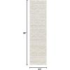 SAFAVIEH Area Rug 8×10 – Tulum Collection – Large – Ivory & Navy, Moroccan Boho Tribal Design, Non-Shedding & Easy to Clean, Ideal for Living Room, Bedroom, Dining Space (TUL272D)(Ivory/Sage)