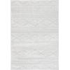 SAFAVIEH Area Rug 8×10 – Tulum Collection – Large – Ivory & Navy, Moroccan Boho Tribal Design, Non-Shedding & Easy to Clean, Ideal for Living Room, Bedroom, Dining Space (TUL272D)(Light Grey/Ivory)