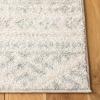 SAFAVIEH Area Rug 8×10 – Tulum Collection – Large – Ivory & Navy, Moroccan Boho Tribal Design, Non-Shedding & Easy to Clean, Ideal for Living Room, Bedroom, Dining Space (TUL272D)(Ivory/Light Grey)