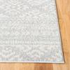 SAFAVIEH Area Rug 8×10 – Tulum Collection – Large – Ivory & Navy, Moroccan Boho Tribal Design, Non-Shedding & Easy to Clean, Ideal for Living Room, Bedroom, Dining Space (TUL272D)(Light Grey/Ivory)