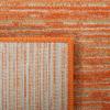 SAFAVIEH Area Rug 8×10 – Vision Collection – Large – Ivory, Modern Ombre Design, Non-Shedding & Easy to Clean, Ideal for Living Room, Bedroom, Dining Space (VSN606J)(Orange)