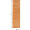 SAFAVIEH Area Rug 8×10 – Vision Collection – Large – Ivory, Modern Ombre Design, Non-Shedding & Easy to Clean, Ideal for Living Room, Bedroom, Dining Space (VSN606J)(Orange)