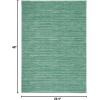 SAFAVIEH Area Rug 8×10 – Vision Collection – Large – Ivory, Modern Ombre Design, Non-Shedding & Easy to Clean, Ideal for Living Room, Bedroom, Dining Space (VSN606J)(Light Green)