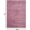 SAFAVIEH Area Rug 8×10 – Vision Collection – Large – Ivory, Modern Ombre Design, Non-Shedding & Easy to Clean, Ideal for Living Room, Bedroom, Dining Space (VSN606J)(Grape)