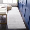 SAFAVIEH Area Rug 8×10 – Vision Collection – Large – Ivory, Modern Ombre Design, Non-Shedding & Easy to Clean, Ideal for Living Room, Bedroom, Dining Space (VSN606J)(Ivory Grey)