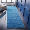 SAFAVIEH Area Rug 8×10 – Vision Collection – Large – Ivory, Modern Ombre Design, Non-Shedding & Easy to Clean, Ideal for Living Room, Bedroom, Dining Space (VSN606J)(Blue)