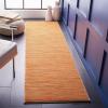 SAFAVIEH Area Rug 8×10 – Vision Collection – Large – Ivory, Modern Ombre Design, Non-Shedding & Easy to Clean, Ideal for Living Room, Bedroom, Dining Space (VSN606J)(Orange)