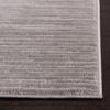 SAFAVIEH Area Rug 8×10 – Vision Collection – Large – Ivory, Modern Ombre Design, Non-Shedding & Easy to Clean, Ideal for Living Room, Bedroom, Dining Space (VSN606J)(Silver)